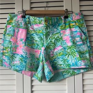 Lilly Pulitzer pink shorts